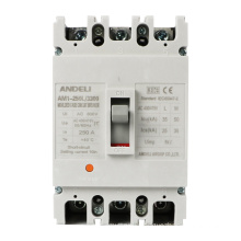 ANDELI china 100A 125A 160A 180A 200A 250amp AM1-250L/3300 Series energy meter Moulded Case Circuit Breaker